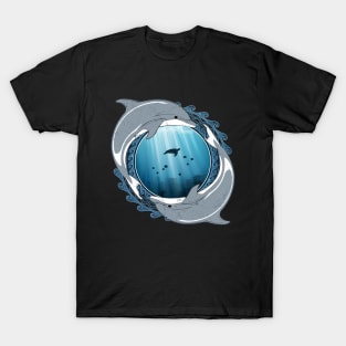 Twin Dolphins T-Shirt